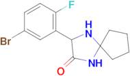 3-(5-Bromo-2-fluorophenyl)-1,4-diazaspiro[4.4]Nonan-2-one