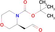 Tert-butyl (S)-3-(2-oxoethyl)morpholine-4-carboxylate