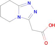 2-(5,6,7,8-Tetrahydro-[1,2,4]triazolo[4,3-a]pyridin-3-yl)acetic acid