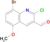 8-Bromo-2-chloro-5-methoxyquinoline-3-carbaldehyde