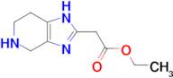 ethyl 2-{1H,4H,5H,6H,7H-imidazo[4,5-c]pyridin-2-yl}acetate