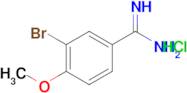 3-Bromo-4-methoxybenzimidamide hydrochloride