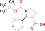 (2S,3S)-1-(tert-butoxycarbonyl)-2-phenylpyrrolidine-3-carboxylic acid