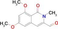 6,8-Dimethoxy-2-methyl-1-oxo-1,2-dihydroisoquinoline-3-carbaldehyde