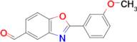 2-(3-Methoxyphenyl)benzo[d]oxazole-5-carbaldehyde