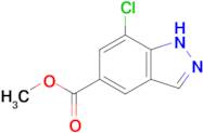 methyl 7-chloro-1H-indazole-5-carboxylate