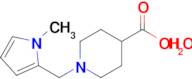 1-((1-Methyl-1H-pyrrol-2-yl)methyl)piperidine-4-carboxylic acid hydrate