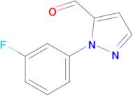 1-(3-Fluorophenyl)-1H-pyrazole-5-carbaldehyde