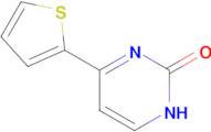 4-(thiophen-2-yl)-1,2-dihydropyrimidin-2-one