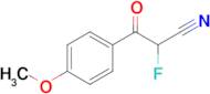 2-Fluoro-3-(4-methoxyphenyl)-3-oxopropanenitrile