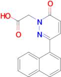 2-(3-(Naphthalen-1-yl)-6-oxopyridazin-1(6H)-yl)acetic acid