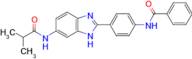 N-{4-[6-(2-methylpropanamido)-1H-1,3-benzodiazol-2-yl]phenyl}benzamide