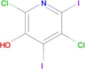 2,5-Dichloro-4,6-diiodopyridin-3-ol