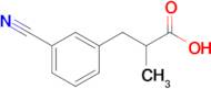 3-(3-Cyanophenyl)-2-methylpropanoic acid