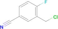 3-(Chloromethyl)-4-fluorobenzonitrile