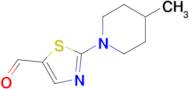 2-(4-Methylpiperidin-1-yl)thiazole-5-carbaldehyde