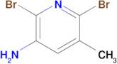 2,6-Dibromo-5-methylpyridin-3-amine