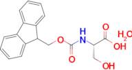 (((9H-fluoren-9-yl)methoxy)carbonyl)-L-serine hydrate