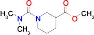 Methyl 1-(dimethylcarbamoyl)piperidine-3-carboxylate