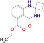 Ethyl 4'-oxo-3',4'-dihydro-1'H-spiro[cyclobutane-1,2'-quinazoline]-5'-carboxylate