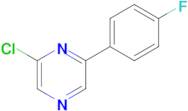 2-Chloro-6-(4-fluorophenyl)pyrazine