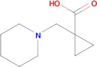 1-(Piperidin-1-ylmethyl)cyclopropane-1-carboxylic acid