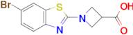 1-(6-Bromobenzo[d]thiazol-2-yl)azetidine-3-carboxylic acid