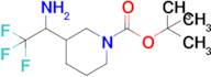 Tert-butyl 3-(1-amino-2,2,2-trifluoroethyl)piperidine-1-carboxylate