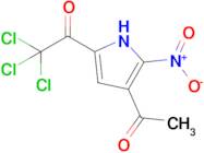 1-(4-Acetyl-5-nitro-1H-pyrrol-2-yl)-2,2,2-trichloroethan-1-one