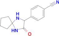 4-(3-Oxo-1,4-diazaspiro[4.4]Nonan-2-yl)benzonitrile