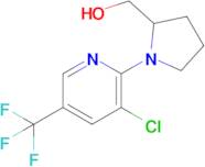 (1-(3-Chloro-5-(trifluoromethyl)pyridin-2-yl)pyrrolidin-2-yl)methanol