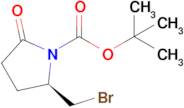 Tert-butyl (R)-2-(bromomethyl)-5-oxopyrrolidine-1-carboxylate