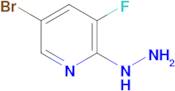 5-Bromo-3-fluoro-2-hydrazinylpyridine