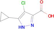 4-Chloro-5-cyclopropyl-1H-pyrazole-3-carboxylic acid