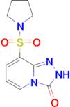 8-(pyrrolidine-1-sulfonyl)-2H,3H-[1,2,4]triazolo[4,3-a]pyridin-3-one