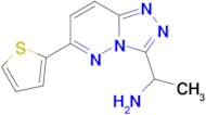 1-(6-(Thiophen-2-yl)-[1,2,4]triazolo[4,3-b]pyridazin-3-yl)ethan-1-amine