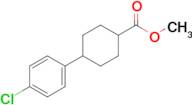 Methyl 4-(4-chlorophenyl)cyclohexane-1-carboxylate