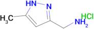 (5-Methyl-1H-pyrazol-3-yl)methanamine hydrochloride