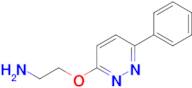 2-((6-Phenylpyridazin-3-yl)oxy)ethan-1-amine