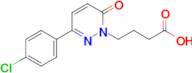 4-(3-(4-Chlorophenyl)-6-oxopyridazin-1(6H)-yl)butanoic acid