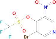 3-Bromo-5-nitropyridin-4-yl trifluoromethanesulfonate