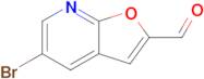 5-Bromofuro[2,3-b]pyridine-2-carbaldehyde