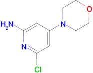 6-Chloro-4-morpholinopyridin-2-amine