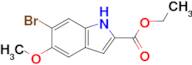 Ethyl 6-bromo-5-methoxy-1H-indole-2-carboxylate