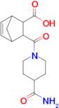 3-(4-Carbamoylpiperidine-1-carbonyl)bicyclo[2.2.1]Hept-5-ene-2-carboxylic acid