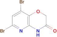 6,8-Dibromo-2H-pyrido[3,2-b][1,4]oxazin-3(4H)-one