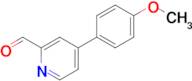 4-(4-Methoxyphenyl)picolinaldehyde