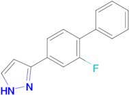 3-(2-Fluoro-[1,1'-biphenyl]-4-yl)-1H-pyrazole