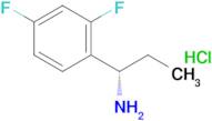 (S)-1-(2,4-difluorophenyl)propan-1-amine hydrochloride