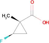 (1S,2R)-2-fluoro-1-methylcyclopropane-1-carboxylic acid